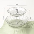 thumbnail image 2 of 2/3Layer Food Storage Tray Wedding Table Decoration Candy Snack Plate Cake Stand, 2 of 8