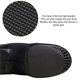 thumbnail image 5 of Zapatos Jazz Stelle Unisex Deslizables de Cuero Negro 5MB, 5 of 7
