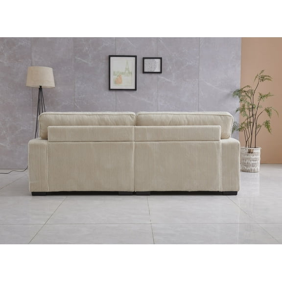 Miekor Furniture LOVESEAT, CREAM 39891