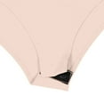 thumbnail image 5 of ACTIVE UNIFORMS Long Sleeve Turtle Neck Body Suit-Breathable Cotton Stretch Leotard (Nude, Large), 5 of 6