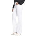 thumbnail image 3 of NYDJ womens  Blake High-Rise Optic White Slim Jean, 16, 3 of 4