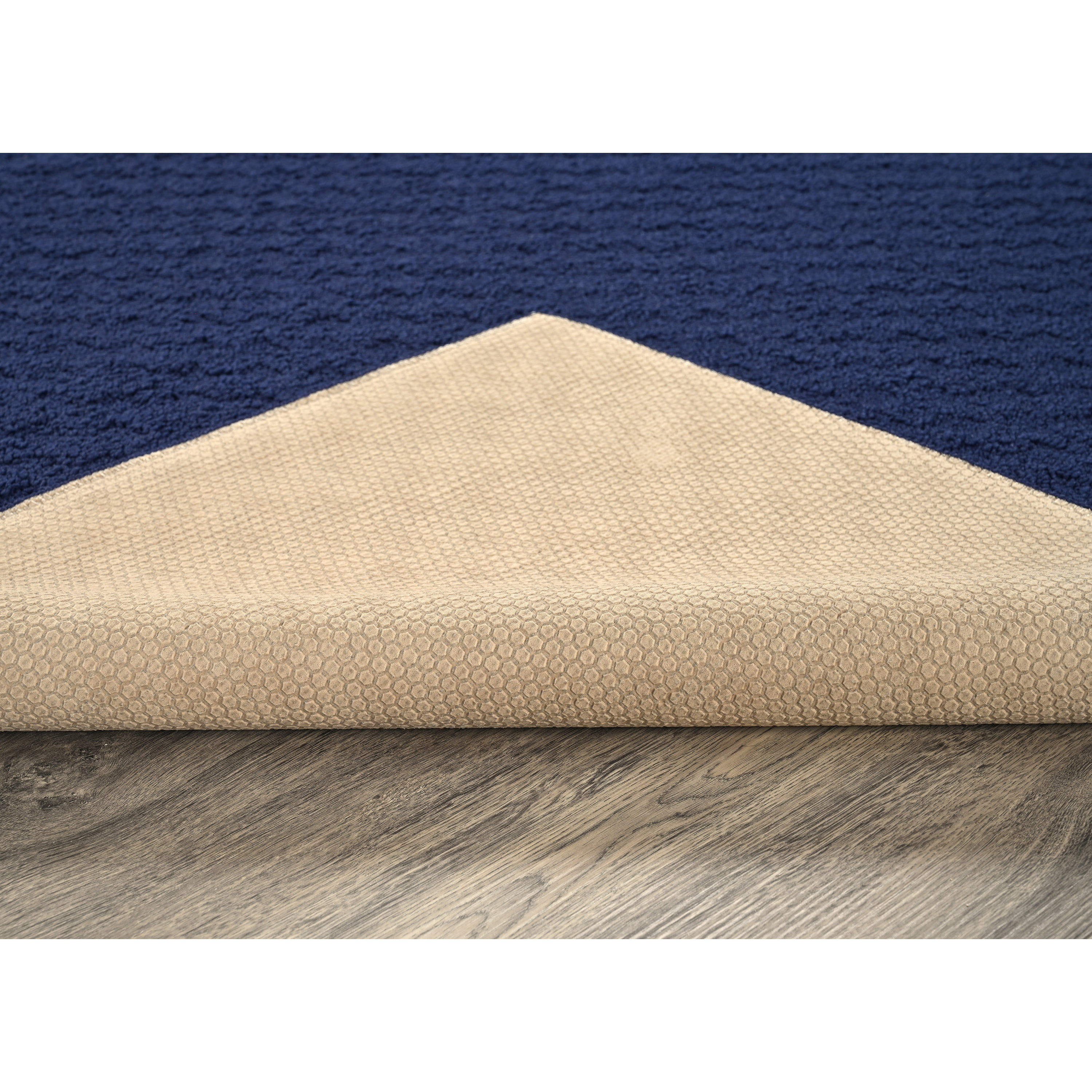 Garland Rug Town Square Polypropylene Navy Indoor Runner Rug, 2' x 8'