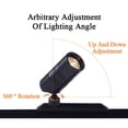 thumbnail image 5 of DC12V LED Magnetic Absorption Track Light Museum Jewelry Store Gallery Exhibition Hall Magnetic Rail System Spotlight Lighting, 5 of 5