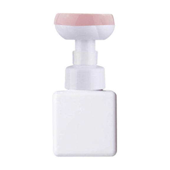 Floral Foaming Soap Dispenser Bottle Refillable Hand Wash and Facial Cleanser Container for Elegant Bathroom