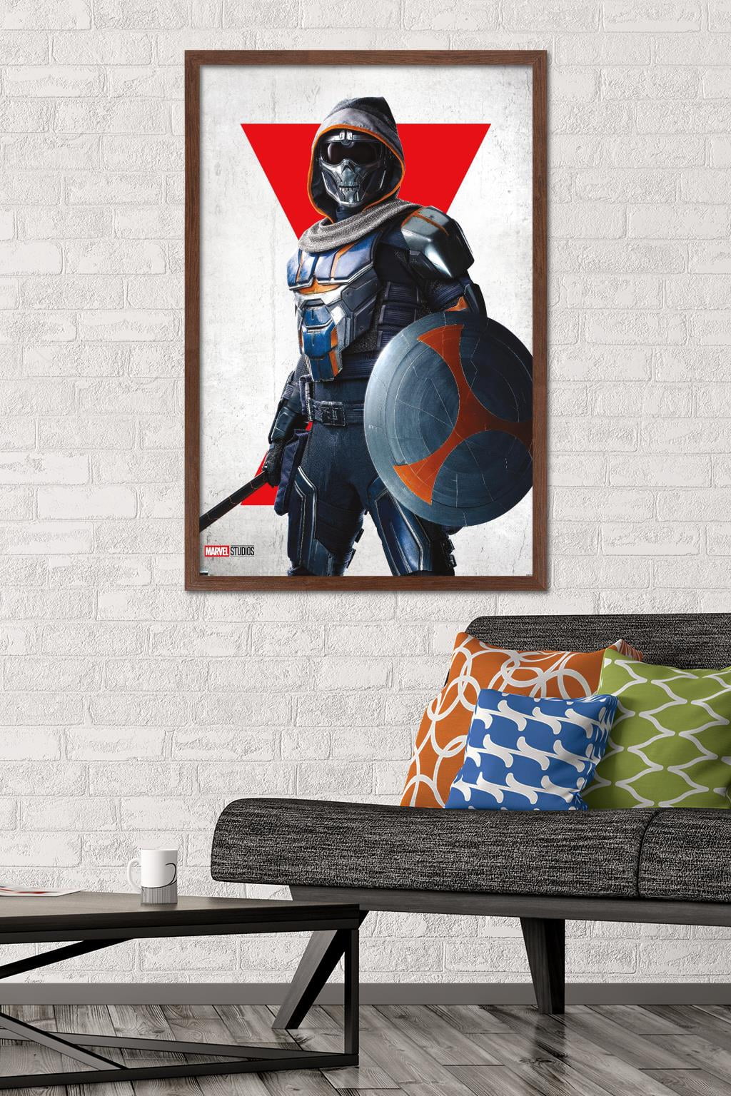 Marvel Black Widow - Taskmaster One Sheet Wall Poster, 22.375" x 34", Framed