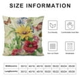 thumbnail image 5 of Nawypu Throw Pillow Covers Decorative Spring Pillow Covers Flower Butterfly Farmhouse Pillowcases for Sofa Couch Living Room Outdoor, 5 of 5
