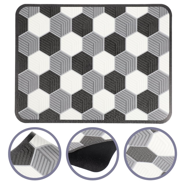 unbranded Alfombra Para Platos Antideslizante Con Superficie Absorbente Y Moderno