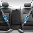 thumbnail image 2 of Chririnla Sea Turtle Floral Print Car Seat Belt Pads 2 PCS, Seat Belt Shoulder Pad Polyester Skin-Friendly Durable for Auto Sedan Vans, 2 of 8