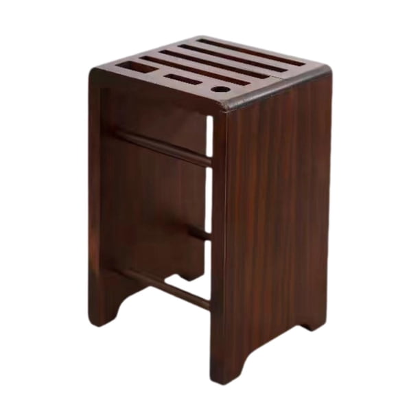 Bloque de cuchillo Cocina Organizador de cuchillos Madera Conveniente Bloque de almacenamiento de cuchillos Multipropósito Soporte de cuchillo para