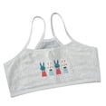thumbnail image 3 of SHenli Girls Padded Training Bra, Cotton Crop Cami Bras with Adjustable Straps Wireless Light 10-16 Years, 3 of 4