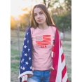 thumbnail image 2 of Usa Flag 4Th Of July T-Shirt Juniors -Image by Shutterstock,  x-Small, 2 of 4