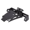 thumbnail image 4 of Soporte para Placa de Matrícula de Motocicleta ANGGREK Acero Al Carbono Negro Con 3 Luces, 4 of 8
