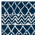 thumbnail image 2 of SAFAVIEH Tulum Glen Moroccan Geometric Area Rug, Navy/Ivory, 6'7" x 6'7" Square, 2 of 4