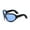 Blue, variant on Sunglasses Celebrity New Designer Lentes Gafas Para Mujeres Humbres Grande Blue Lens
