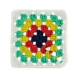 thumbnail image 2 of Red Heart Granny Square 250g Soft White - Green Scream, 2 of 7