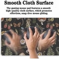thumbnail image 5 of Office Desk Mat Desktop Pad Extra Large Mouse Pad Gaming Mousepad Mousepads XXL Non-Slip Rubber Base Waterproof with Stitched Edges 35.4" X 15.7" for Game Office, Vintage Woodland, 5 of 7