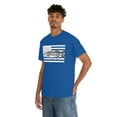 thumbnail image 3 of Northern Pike Fishing American Flag T-Shirt, 3 of 4