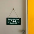 thumbnail image 5 of Always Kiss Your Dog Goodnight 5x10 Hanging Plus Wall or Door Sign | Funny Home Décor, 5 of 7