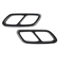 thumbnail image 1 of Pair Rear Exhaust Muffler Trim Set for  CClass W206 2021 Up, 1 of 7