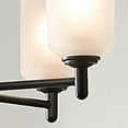 thumbnail image 6 of 43671BK Kichler Lighting Shailene - 5 light Medium Chandelier - 23.5 inches wide-Black Finish    -Traditional Installation, 6 of 9