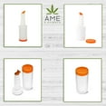 thumbnail image 2 of AME D'ESSENCE (6-PCS-1Qt) Orange Store N Pour Spout Bottle Containers Flow-N-Stow Fruit Juice & Liquor Bar Pour Bottles 1 Quart, 2 of 6