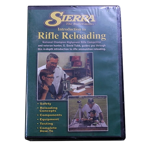 Sierra Bullets Reloading DVD Beginning Rifle 0095DVD by Sierra Bullets