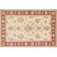 thumbnail image 1 of Ahgly Company Indoor Rectangle Traditional Deep Peach Orange Oriental Area Rugs, Swatch Sample, 1 of 6