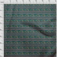 thumbnail image 3 of oneOone Coton Bio Voile Rayurefeuilles & Motif Floral Imprimé BTY 42 Pouces de Large, 3 of 4