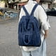 thumbnail image 5 of Mochila Con Bolso para Vaqueros Retro Correa Ajustable Mujer Viajes, 5 of 9