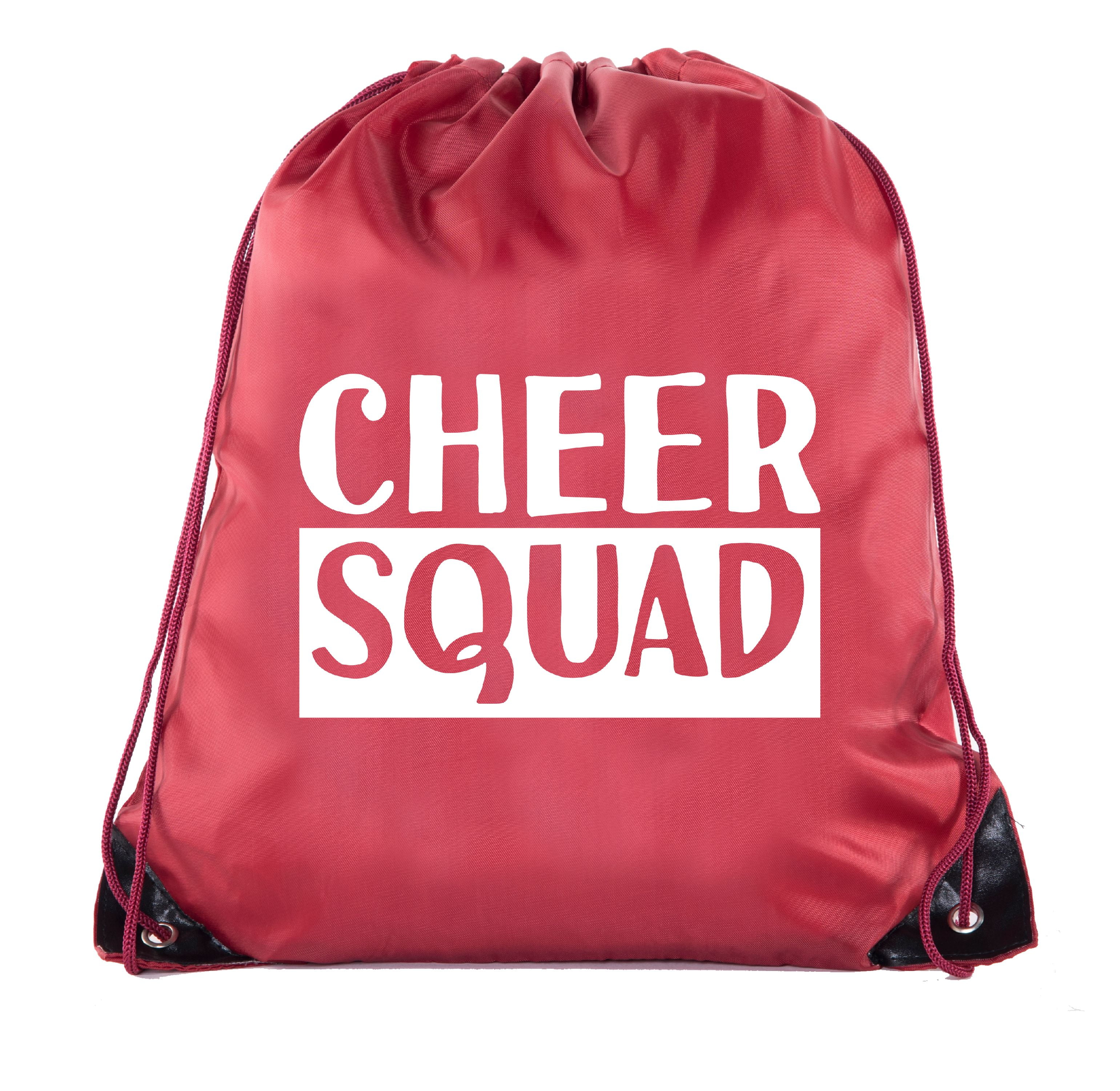 personalised cheerleader cheerlead Drawstring PE Bag Personalised Swimming Gym 4 