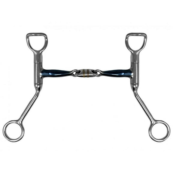 Showman Western Shank Sweet Iron Lozenge Bit