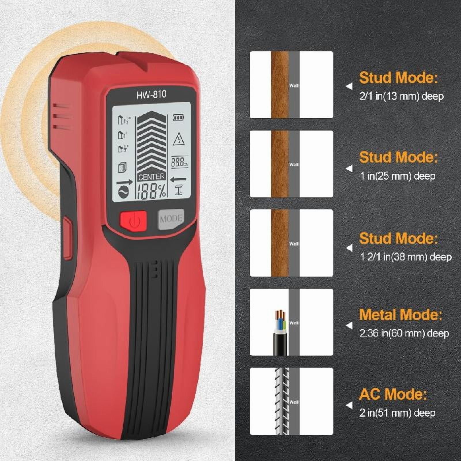 Handheld Wall Scanner Detector for Metal Wood and AC Wire Ideal for Home Use
