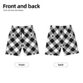 thumbnail image 2 of PAYOHTO Dog Paw Footprint Cat Tartan Boys Swim Trunks Quick Dry Beach Boardshorts for Teen Boys Bathing Suit Swimwear for Boys, 2 of 7