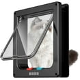 thumbnail image 1 of Puerta Pequeña para Gatos ZHAOCHENG Con Trampilla Con Cerradura de 4 Vías Para Puertas Exteriores Interiores, 1 of 5