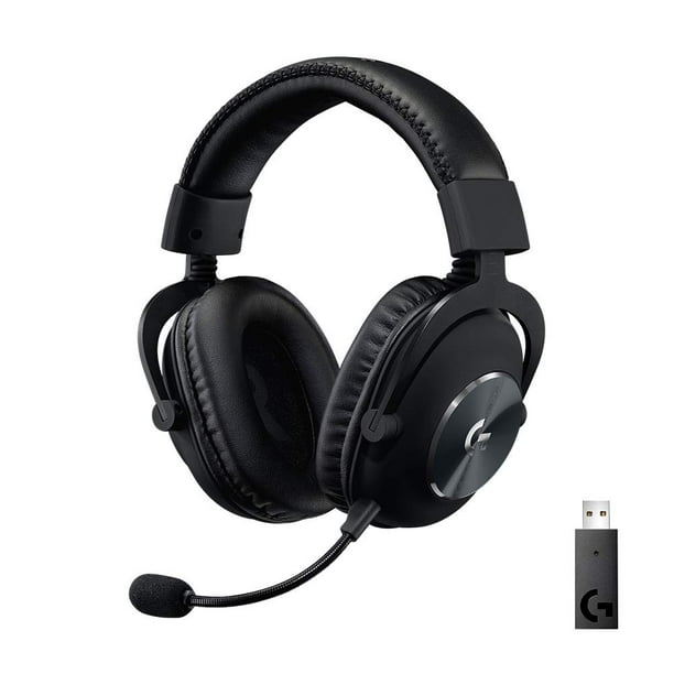 Reacondicionado Auriculares inalámbricos para juegos Logitech G PRO X con Blue VO! Micrófono CE