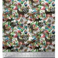 thumbnail image 1 of Soimoi Cotton Poplin Fabric Dot,Camouflage Texture & Wolf Animal Fabric Prints By Yard 42 Inch Wide, 1 of 1