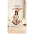 thumbnail image 5 of No Vacuum Closet Storage Bags, Transparent Large Capacity Foldable Zip Seal Space Saving Organizer, Storage Pouches for Clothes Bedding Blankets, M, 5 of 10