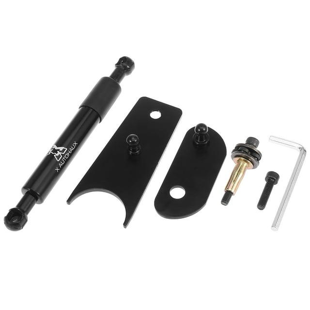 Unique Bargains Car Vehicle Tailgate Lift Support Rear Gate Gas Struts Spring Black Set for GMC Sierra 1500 2007-2018