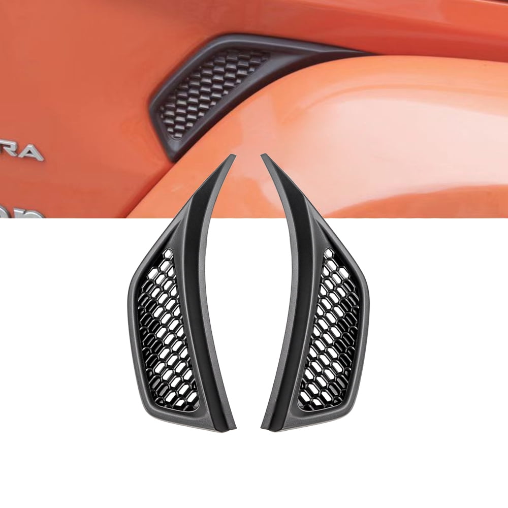 Hex Autoparts 2PCS Side Fender Air Vent Cover Trim Exterior Accessories foror 2007-2018 Jeep Wrangler JK & Unlimite Set of 2