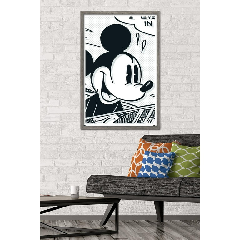  Wall Art MK Mouse Premium Poster Print Great Gift Idea for Her  or Him Hanging Picture Decor For Home or Room (12x18): Posters & Prints