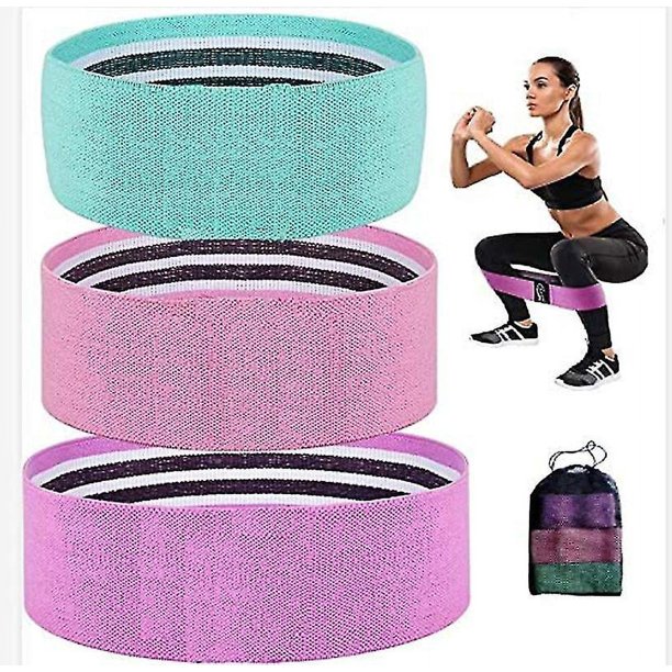 Bandas de Resistencia LANNMXG para Caderas Juego de 3 para Ejercicios Deportivos