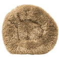 thumbnail image 1 of Pet Life PB111BGLG Nestler High-Grade Plush & Soft Rounded Dog Bed, Khaki - Large, 1 of 1
