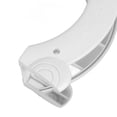 thumbnail image 3 of Cute Cat Shape Indoor Interior Pet Door Easy Installation Wall Portal Pass for Kittens, White, 3 of 9