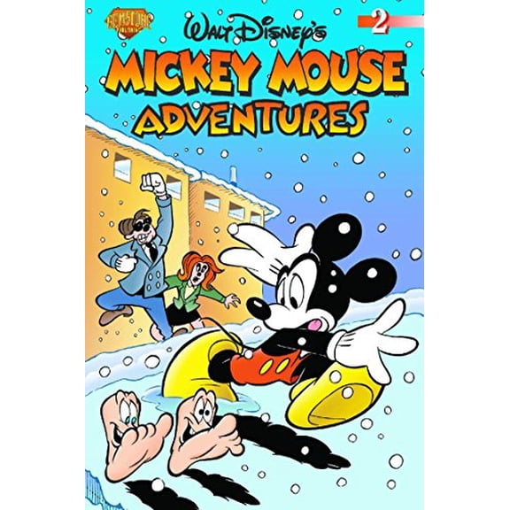 Pre-Owned Walt Disney's Mickey Mouse Adventures, Vol. 2 (Mickey Mouse Adventures (Graphic Novels)), 9780911903690, 0911903690, Paperback,