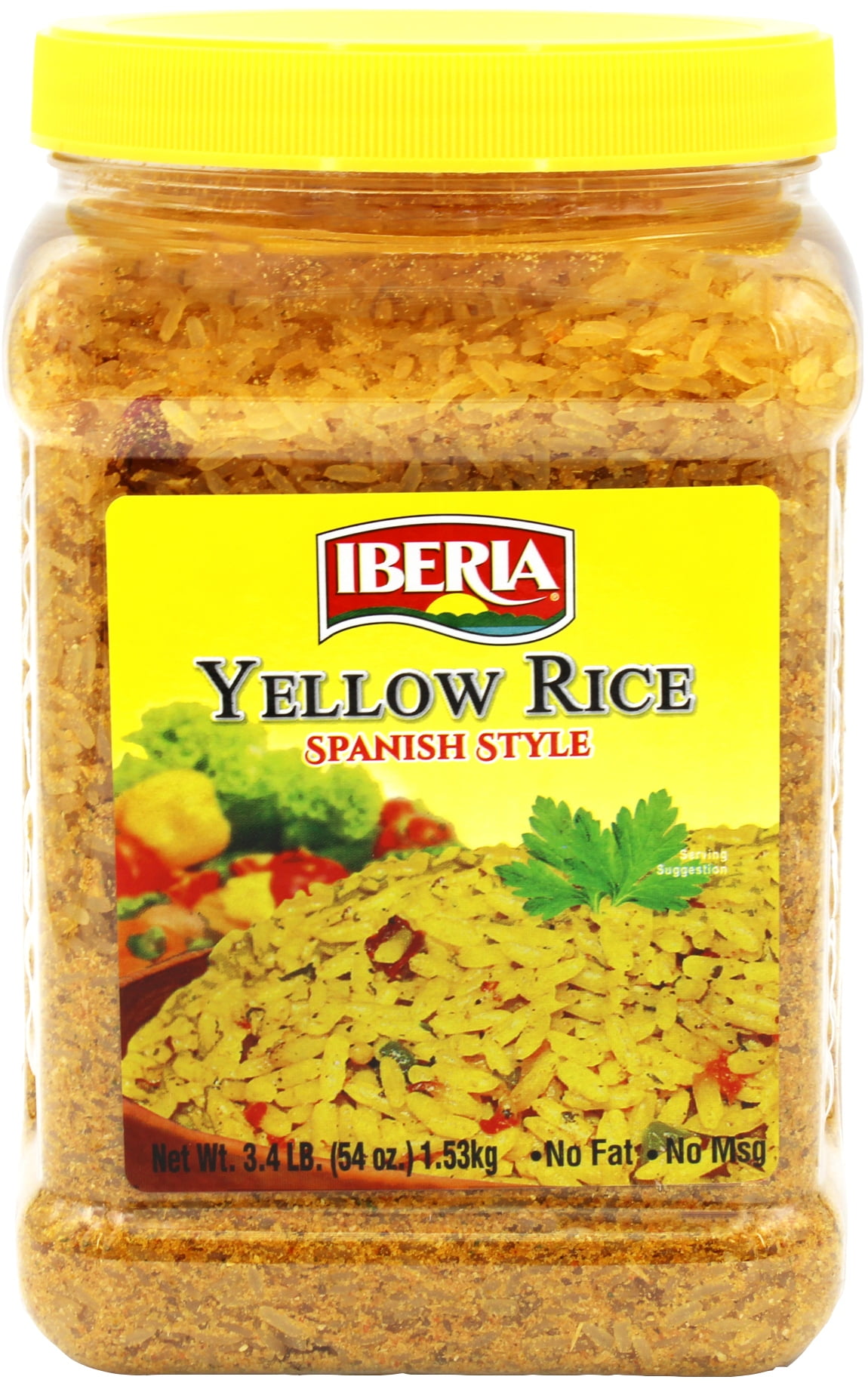 Iberia Yellow Rice, Spanish Style, 3.4 Lb