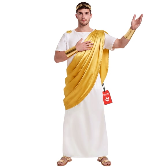 Morph Greek God Costume Men, Caesar Costume, Halloween Costumes for Men