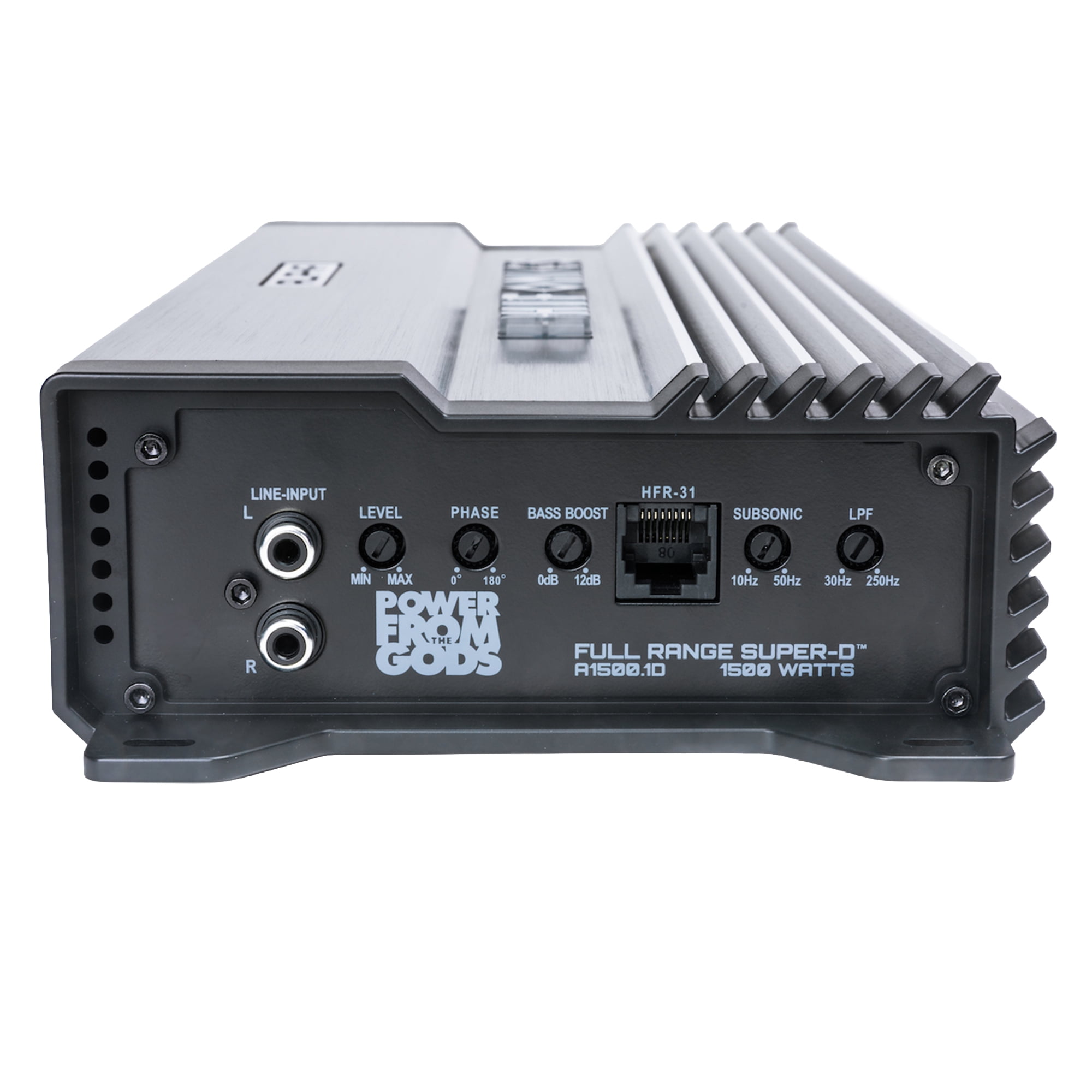 Hifonics A1500.1D Alpha 1500W Monoblock Car Amplifier 1 Ohm Stable with Bass Remote