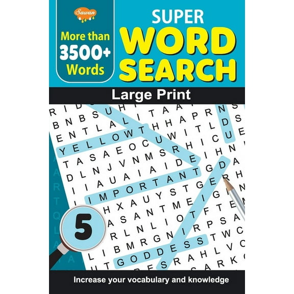 Super Word Search 5 (Paperback)