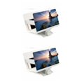thumbnail image 1 of stanreset Screen Magnifier Folded Phone for Amplifier Bracket Portable Universal Phone Enlarger Stand, White white 2Set, 1 of 4