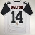 thumbnail image 2 of Autographed/Signed Andy Dalton Cincinnati Color Rush Football Jersey JSA COA, 2 of 4
